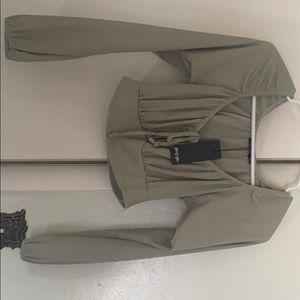 square neck crop top